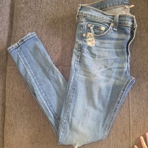 Rag and Bone ripped jeans